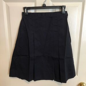 Girl’s School Uniform Skirt with Adjustable Waist